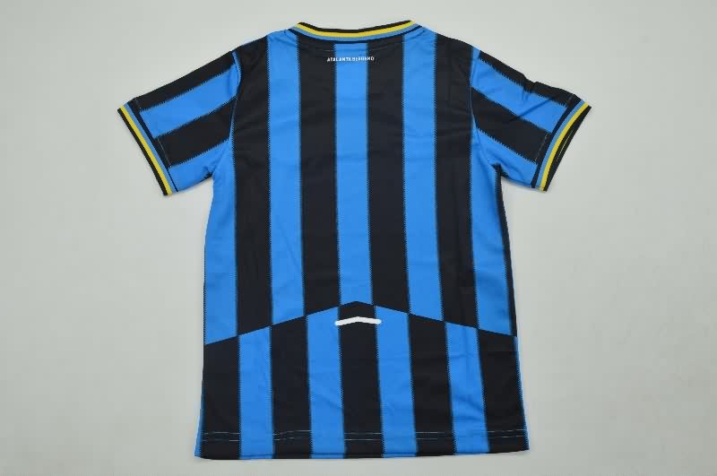 25/26 Atalanta BC Home Kids Soccer Jersey And Shorts