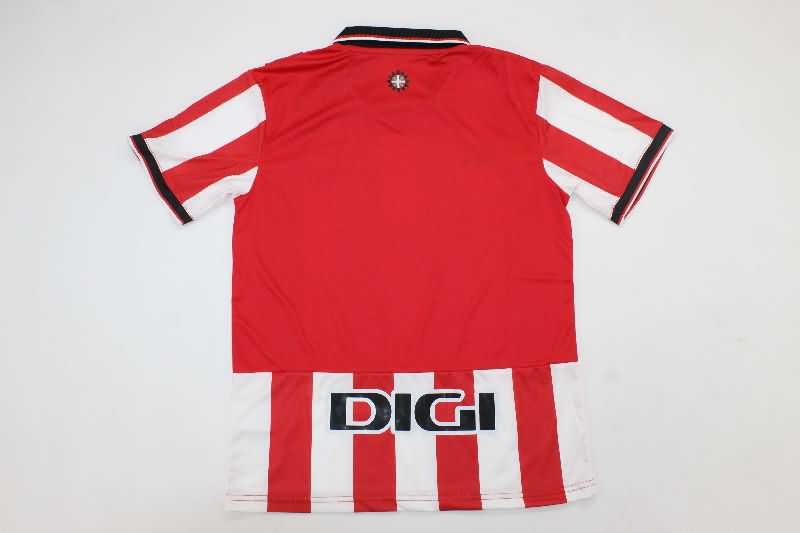 25/26 Athletic Bilbao Home Kids Soccer Jersey And Shorts