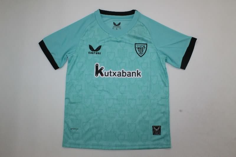 25/26 Athletic Bilbao Third Kids Soccer Jersey And Shorts