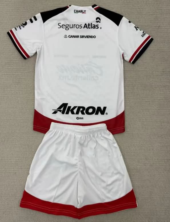 25/26 Atlas Away Kids Soccer Jersey And Shorts