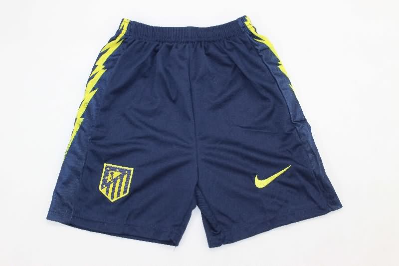 25/26 Atletico Madrid Away Kids Soccer Jersey And Shorts