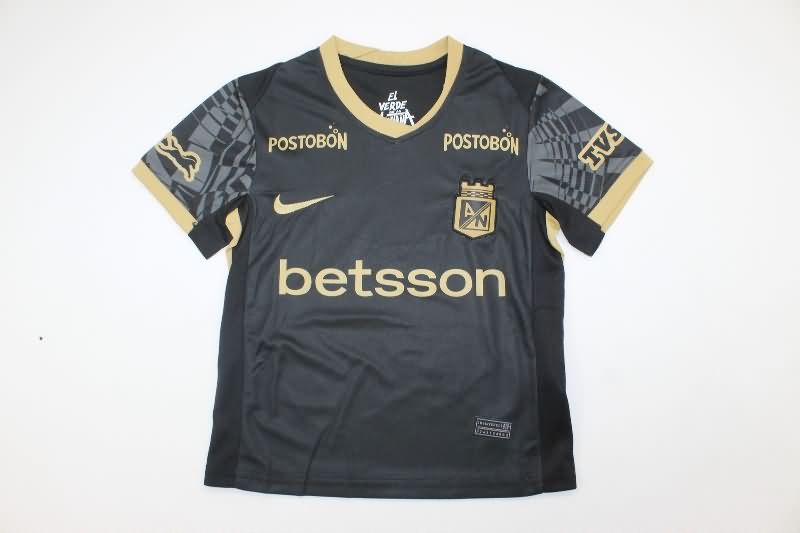 2025 Atletico Nacional Away Kids Soccer Jersey And Shorts