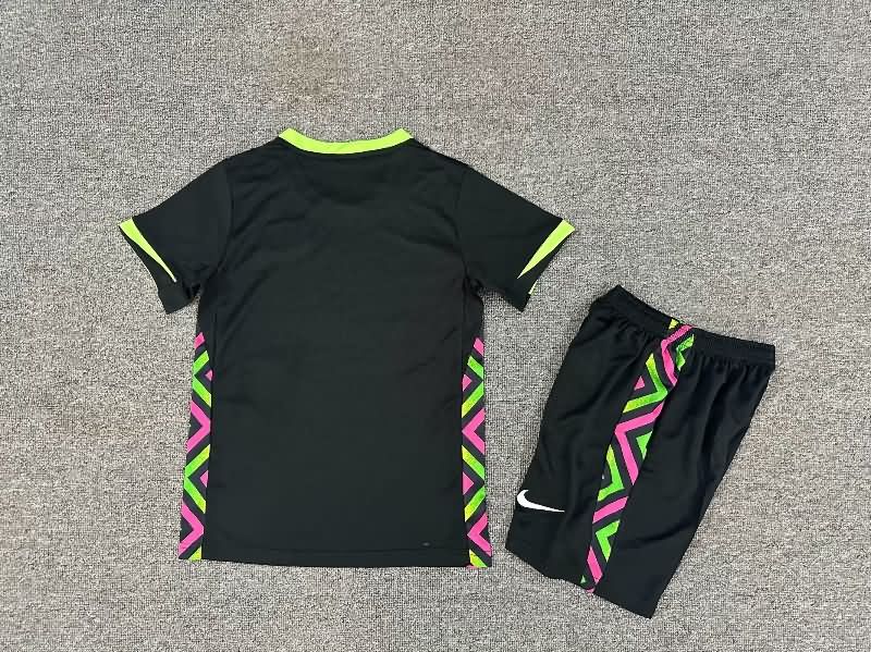2025 Australia Away Kids Soccer Jersey And Shorts