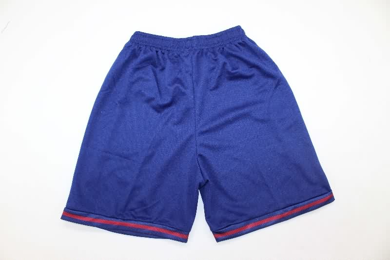 25/26 Barcelona Home Long Sleeve Kids Soccer Jersey And Shorts