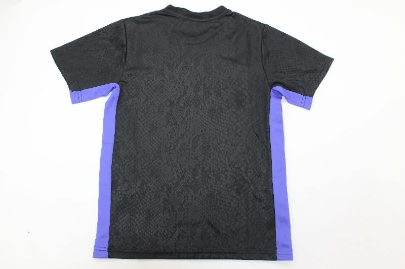 25/26 Barcelona Special Kids Soccer Jersey And Shorts 05