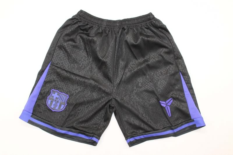 25/26 Barcelona Special Kids Soccer Jersey And Shorts 05