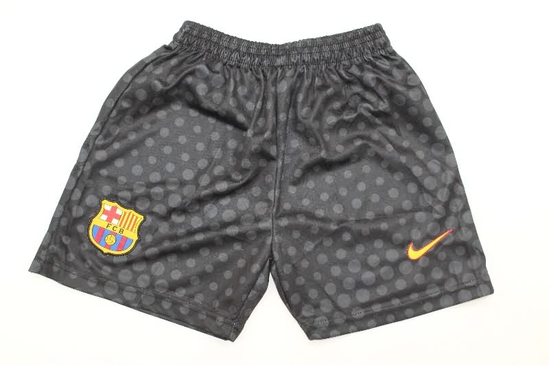 25/26 Barcelona Special Kids Soccer Jersey And Shorts 06