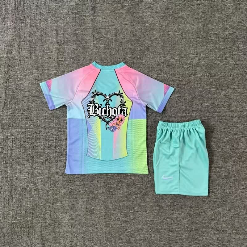 25/26 Barcelona Special Kids Soccer Jersey And Shorts 10