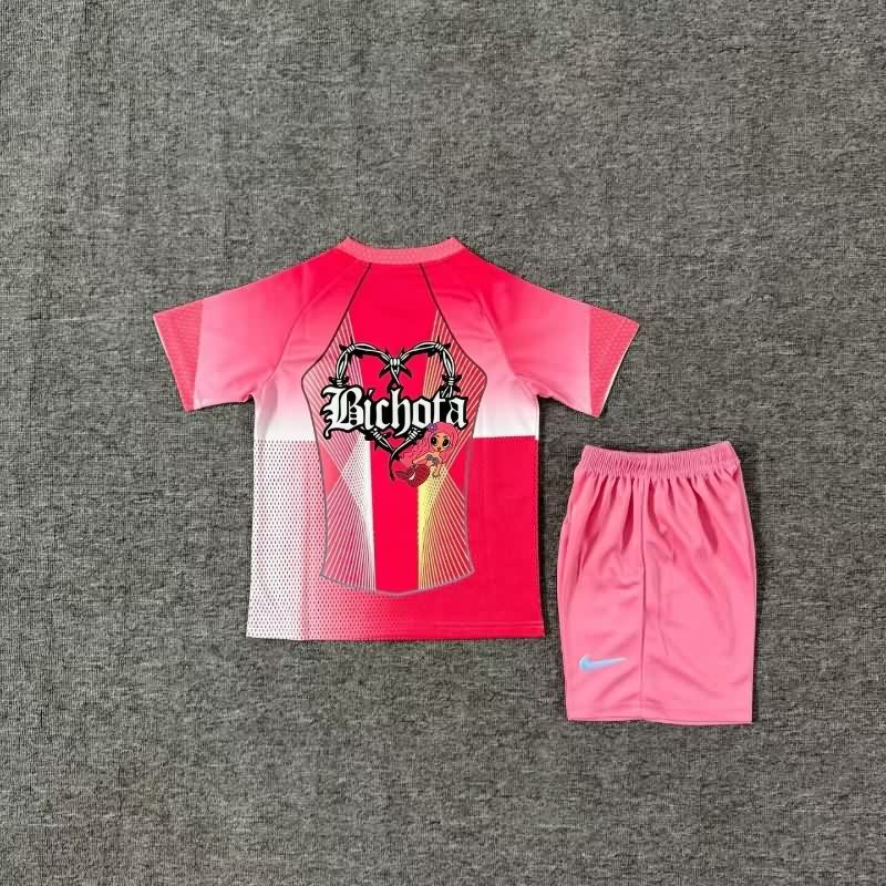 25/26 Barcelona Special Kids Soccer Jersey And Shorts 11