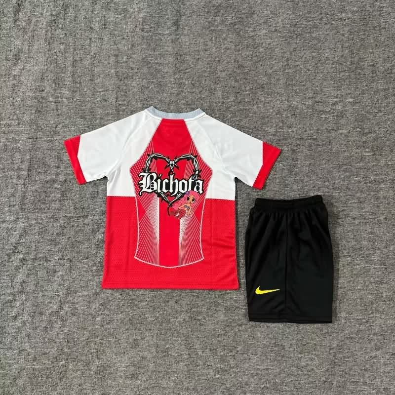 25/26 Barcelona Special Kids Soccer Jersey And Shorts 12