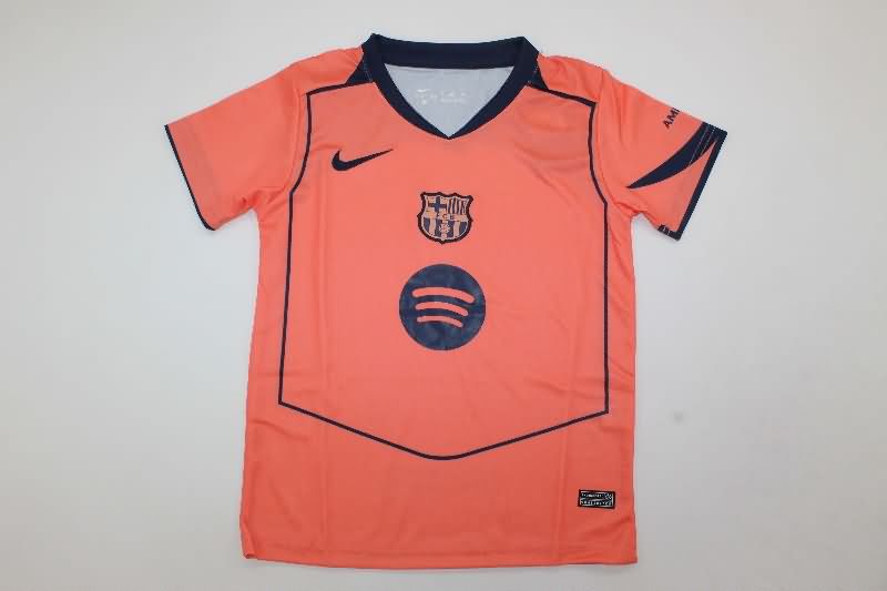 25/26 Barcelona Third Kids Soccer Jersey And Shorts