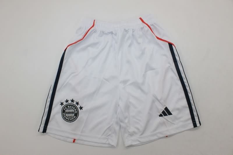 25/26 Bayern Munich Away Kids Soccer Jersey And Shorts