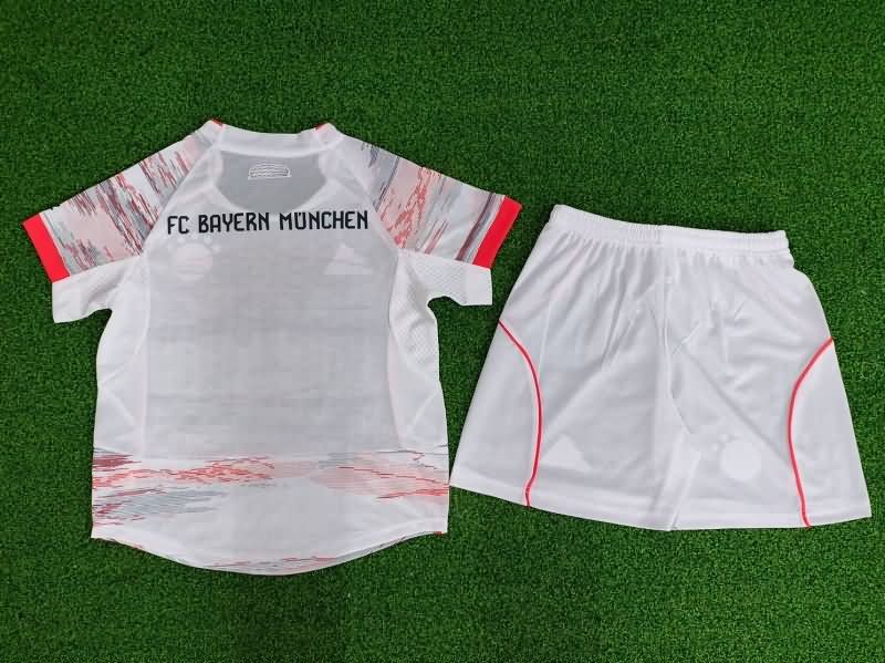 25/26 Bayern Munich Away Kids Soccer Jersey And Shorts (Player)