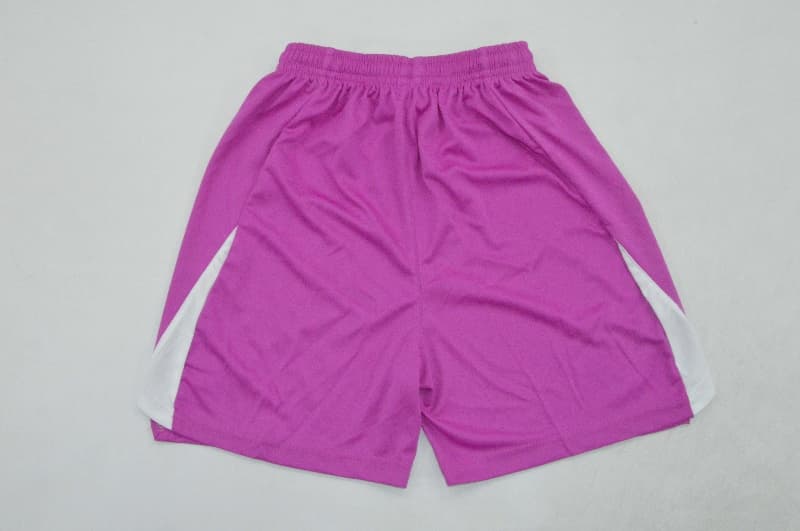 25/26 Bayern Munich Goalkeeper Purple Kids Soccer Jersey And Shorts