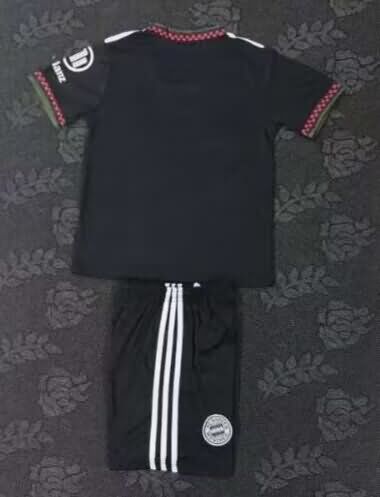 25/26 Bayern Munich Third Kids Soccer Jersey And Shorts Leaked