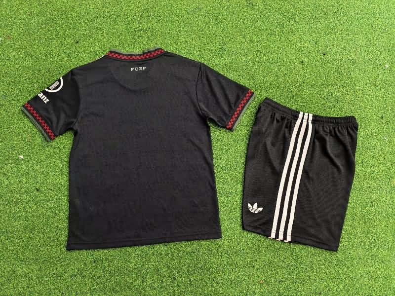 25/26 Bayern Munich Third Kids Soccer Jersey And Shorts (Player)