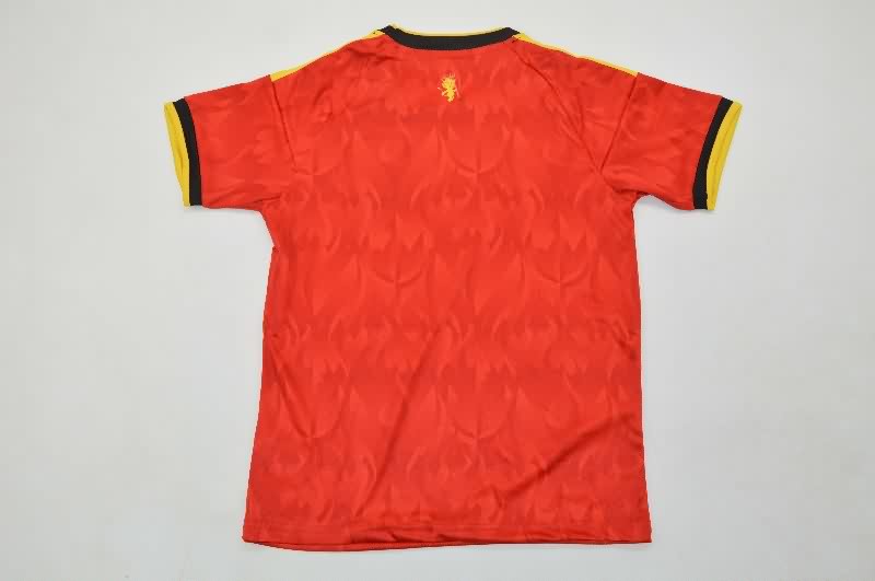 2026 Belgium World Cup Home Kids Soccer Jersey And Shorts