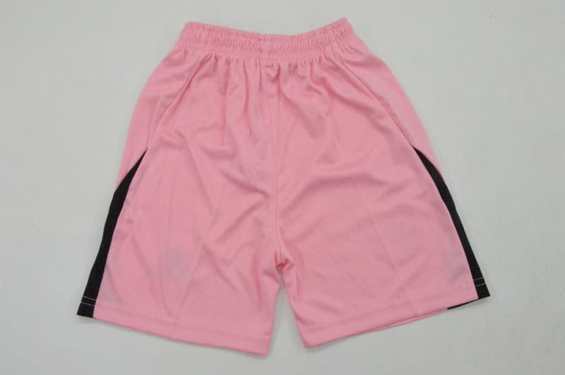 25/26 Benfica Goalkeeper Pink Kids Soccer Jersey And Shorts