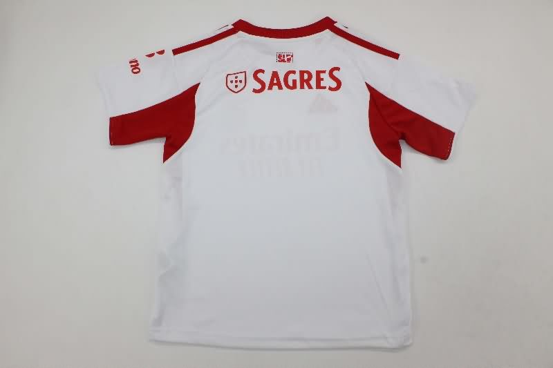 25/26 Benfica Third Kids Soccer Jersey And Shorts