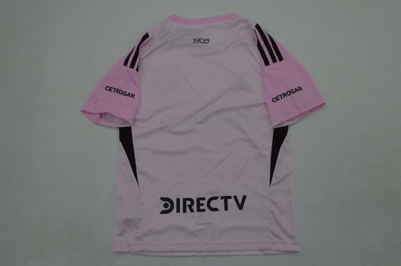 25/26 Boca Juniors Goalkeeper Pink Kids Soccer Jersey And Shorts