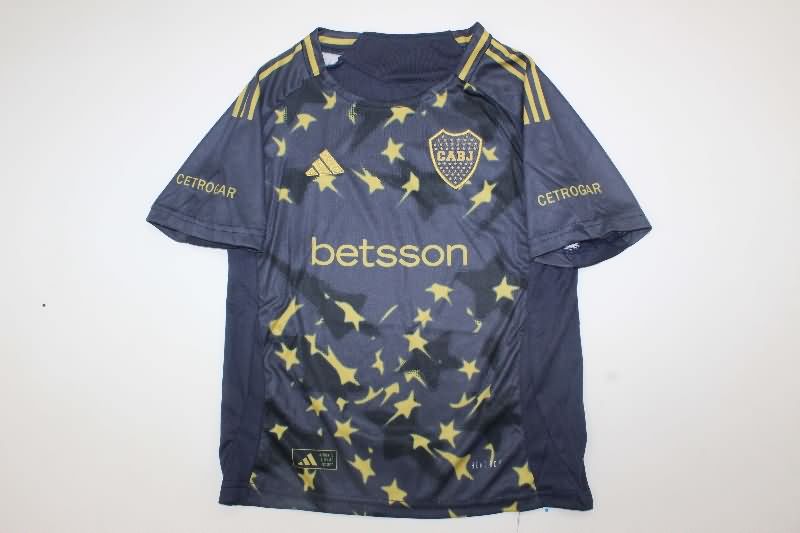25/26 Boca Juniors Third Kids Soccer Jersey And Shorts