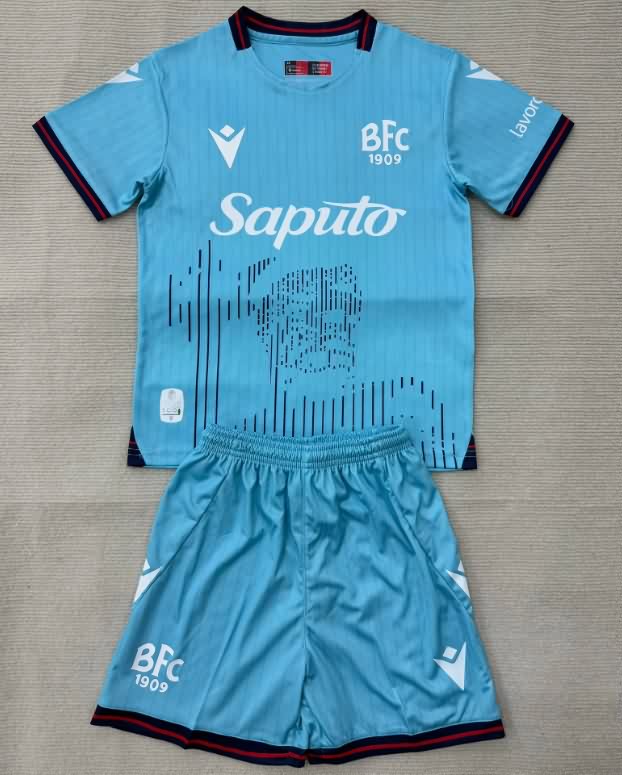 25/26 Bologna Third Kids Soccer Jersey And Shorts