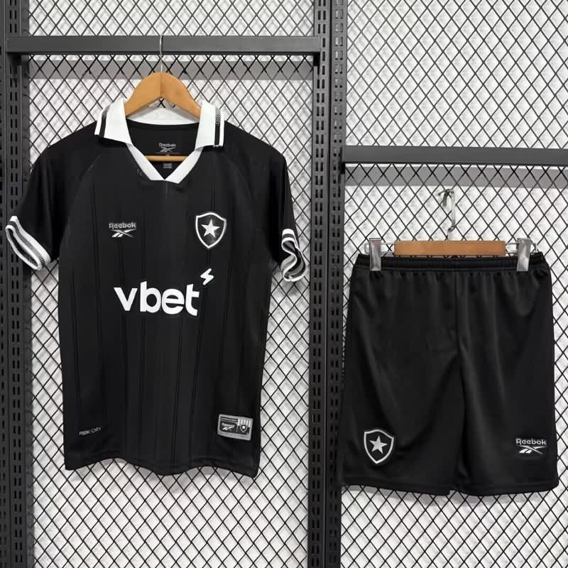 2025 Botafogo Away Kids Soccer Jersey And Shorts