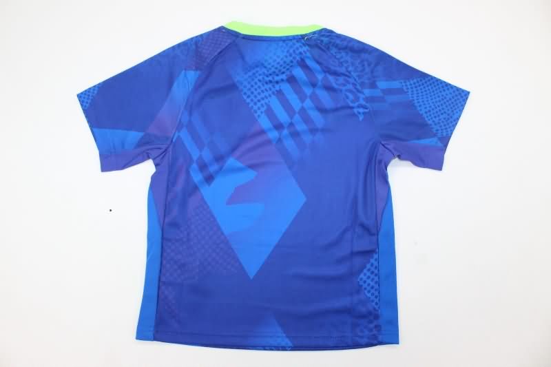 2025 Brazil Away Kids Soccer Jersey And Shorts
