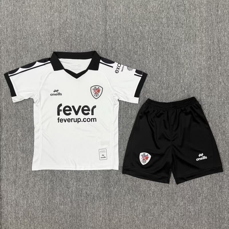 25/26 Bristol City Away Kids Soccer Jersey And Shorts
