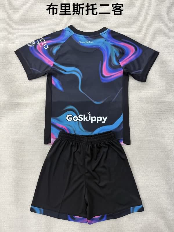 25/26 Bristol City Third Kids Soccer Jersey And Shorts