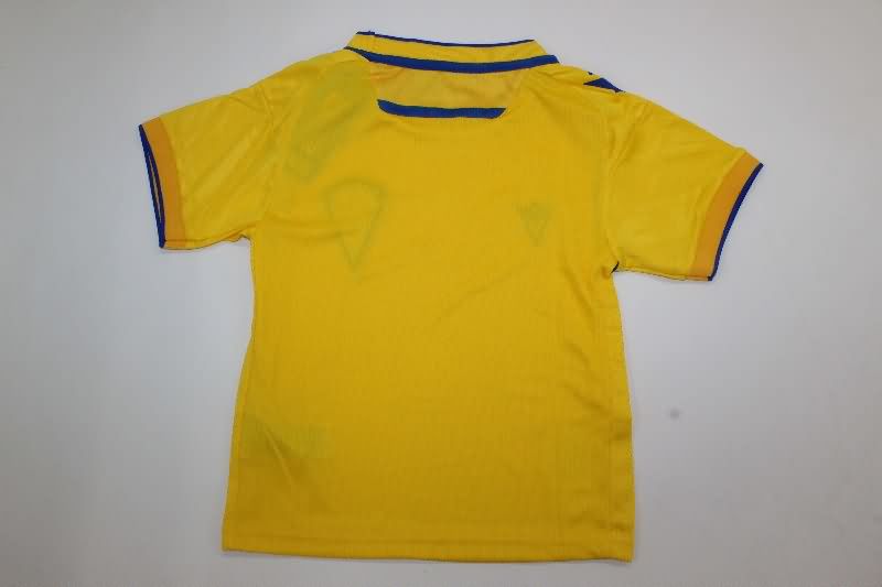 25/26 Cadiz Home Kids Soccer Jersey And Shorts