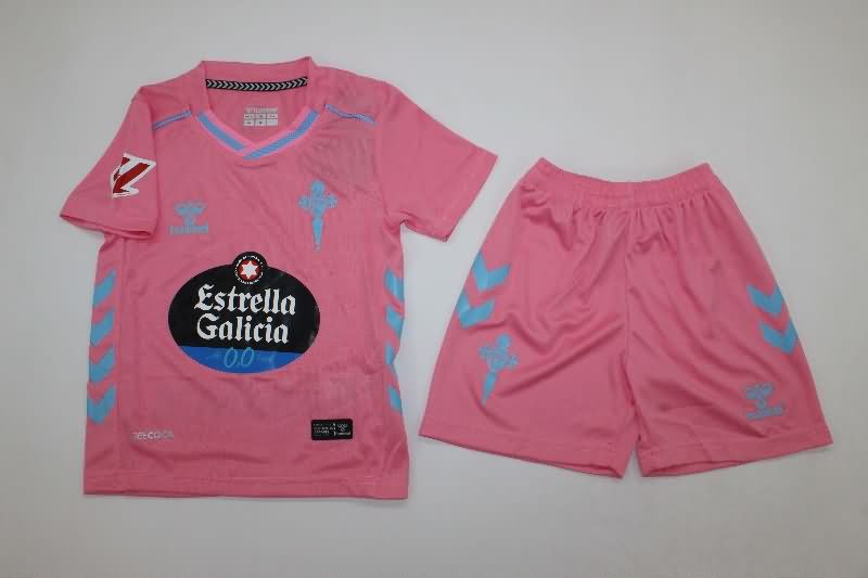 25/26 Celta Third Kids Soccer Jersey And Shorts