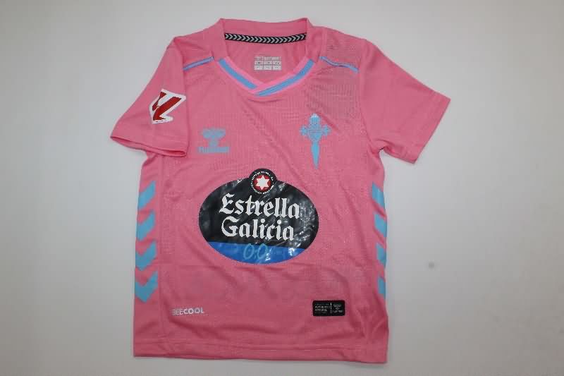 25/26 Celta Third Kids Soccer Jersey And Shorts