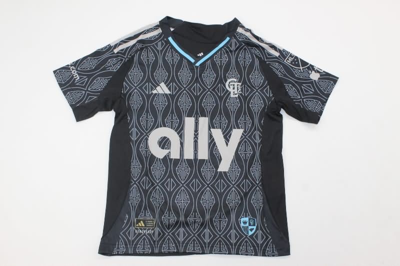 2025 Charlotte Home Kids Soccer Jersey And Shorts