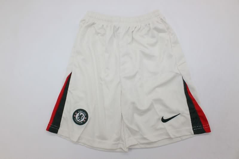 25/26 Chelsea Away Kids Soccer Jersey And Shorts