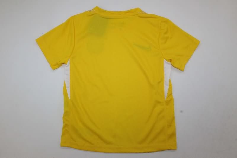 25/26 Chelsea Goalkeeper Yellow Kids Soccer Jersey And Shorts
