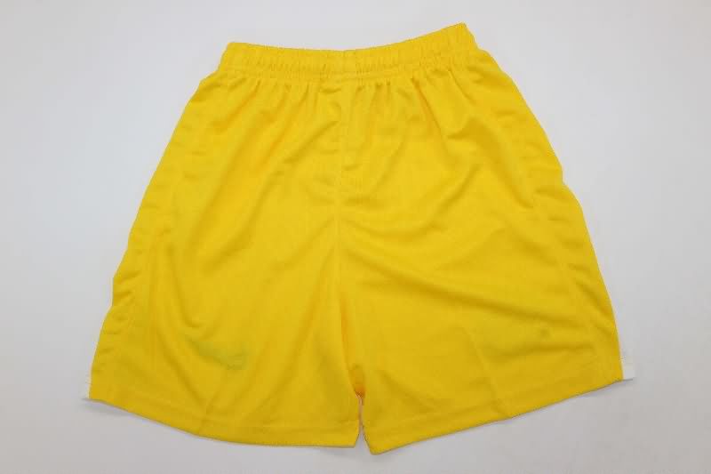 25/26 Chelsea Goalkeeper Yellow Kids Soccer Jersey And Shorts