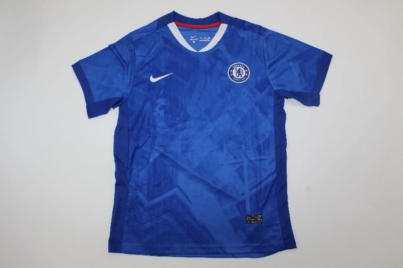 25/26 Chelsea Home Kids Soccer Jersey And Shorts