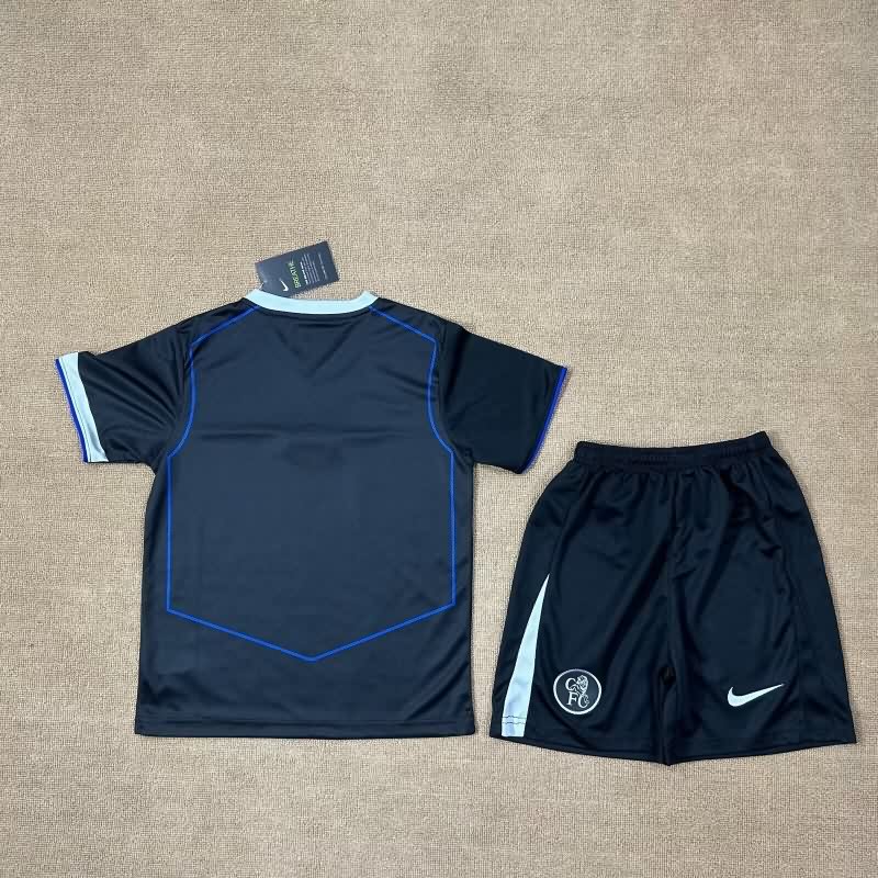 25/26 Chelsea Third Kids Soccer Jersey And Shorts