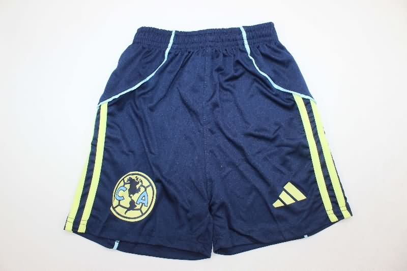 25/26 Club America Away Kids Soccer Jersey And Shorts