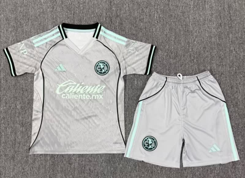 25/26 Club America Third Kids Soccer Jersey And Shorts