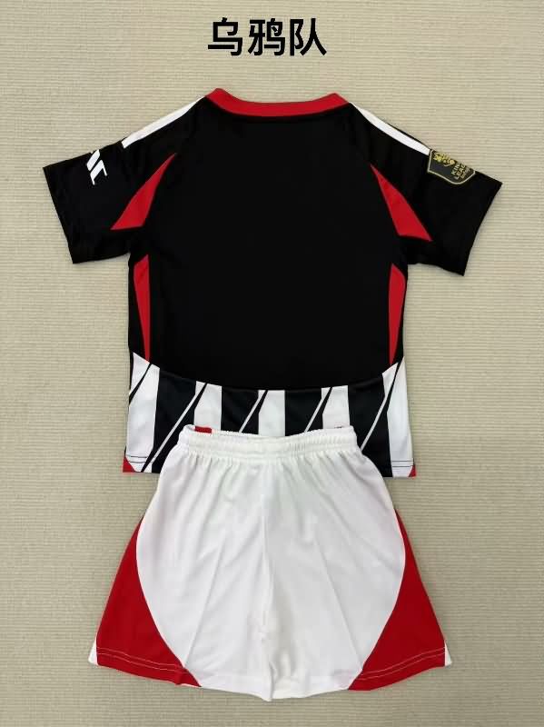 25/26 Club de Cuervos Home Kids Soccer Jersey And Shorts