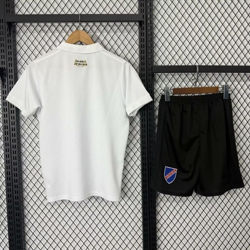 100th Colo Colo Anniversary White Kids Soccer Jersey And Shorts