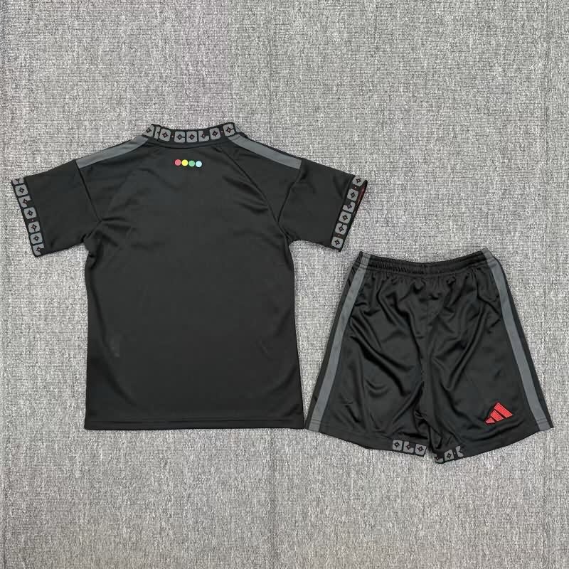 2026 Colo Colo Away Kids Soccer Jersey And Shorts
