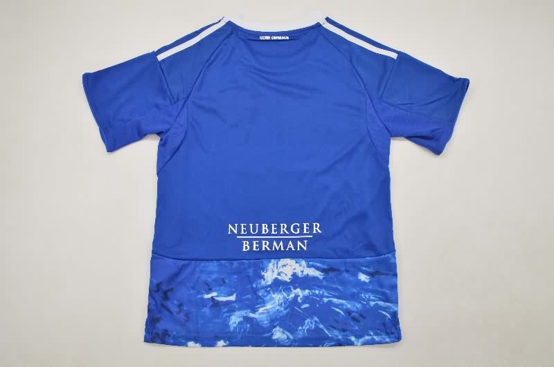 25/26 Como Home Kids Soccer Jersey And Shorts