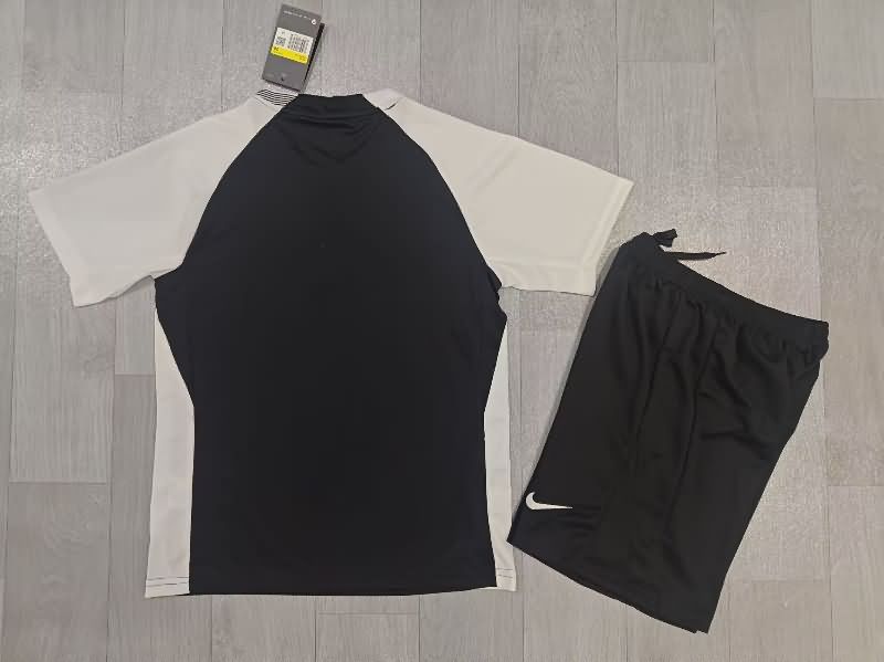 2025 Corinthians Away Kids Soccer Jersey And Shorts