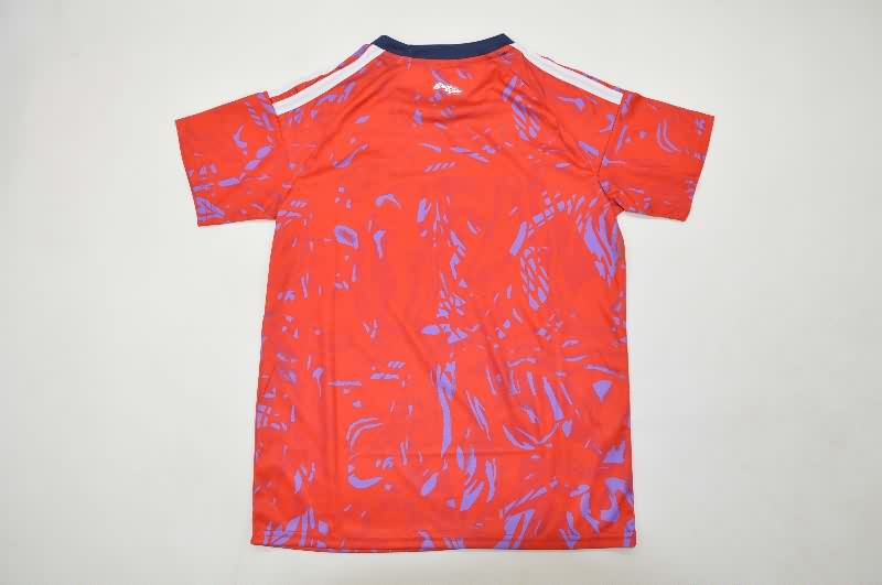 2026 Costa Rica Home Kids Soccer Jersey And Shorts