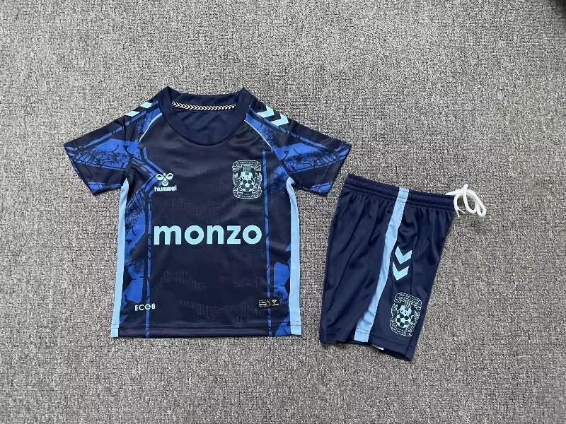 25/26 Coventry City Third Kids Soccer Jersey And Shorts