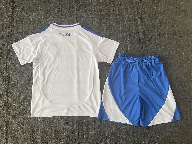 2025 Cruzeiro Away Kids Soccer Jersey And Shorts