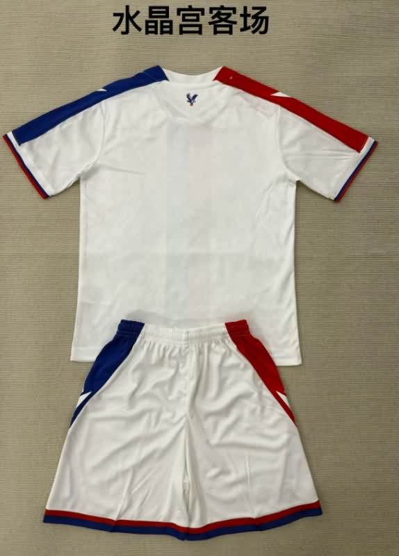 25/26 Crystal Palace Away Kids Soccer Jersey And Shorts